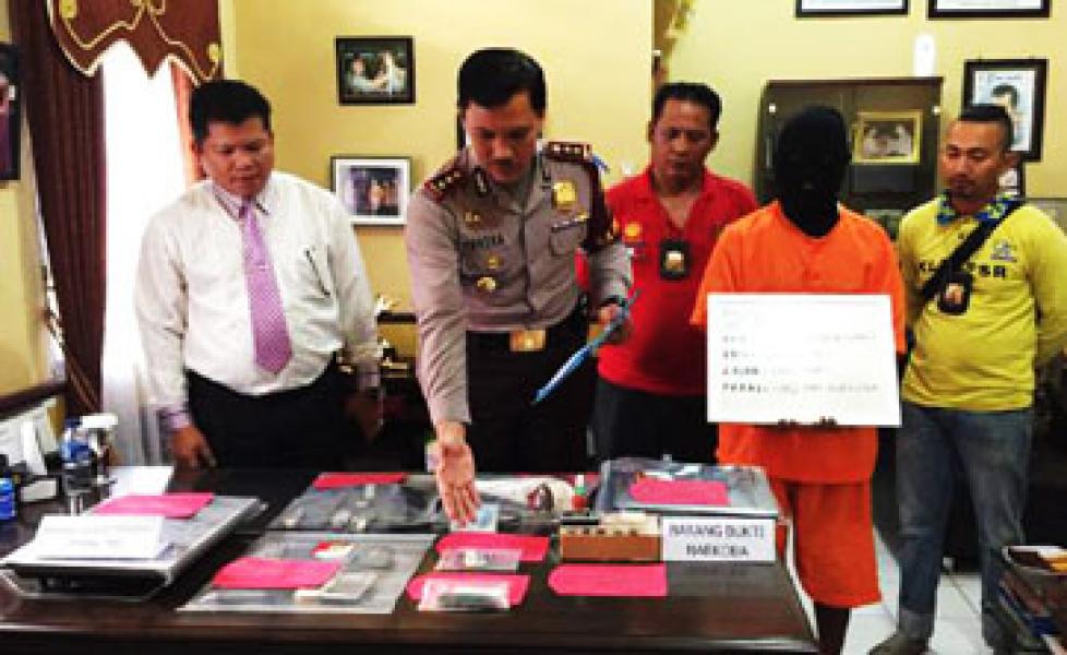 DPO Penadah Sabu Berhasil Diamankan Reskrim Polres Meranti