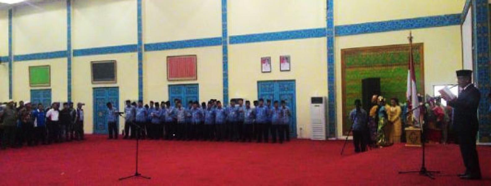 Peringatan Sumpah Pemuda Pelalawan di Gelar Dalam Gedung