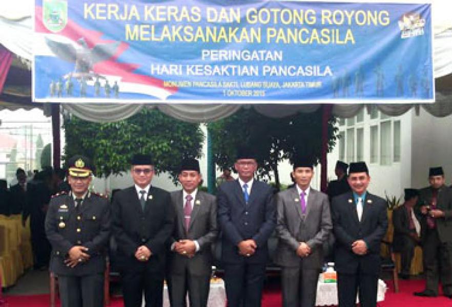Peringati Kesaktian Pancasila, Bupati Minta Bangkitkan Kerja Keras dan Gotong Royong
