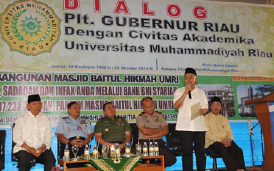 Plt Gubri Sosialisasi Bahaya Dampak Kabut Asap Riau