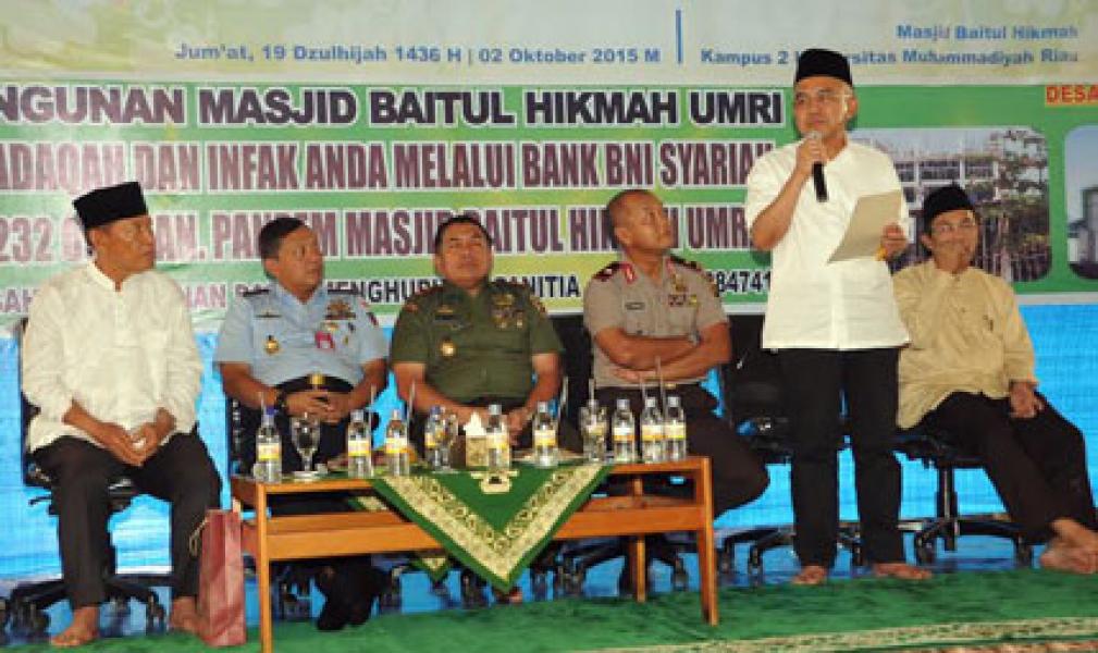 Plt Gubri Tanggapi Permintaan Pemuda Muhammadiyah Meminta Bantuan Kerajaan Malaysia
