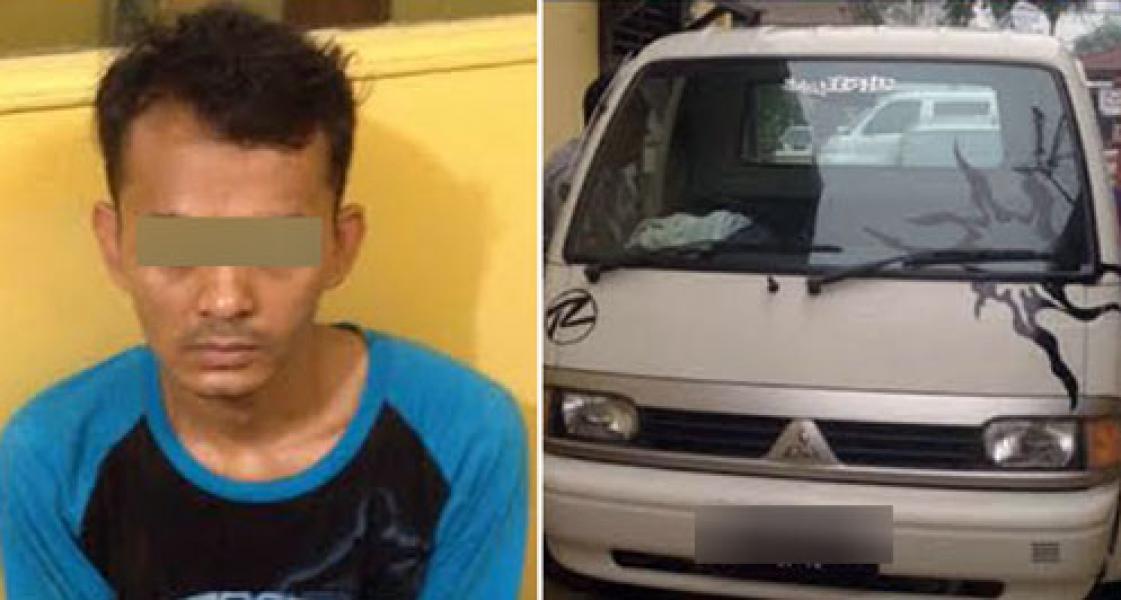 Polsek Bukit Raya Tangkap Penadah Mobil Curian