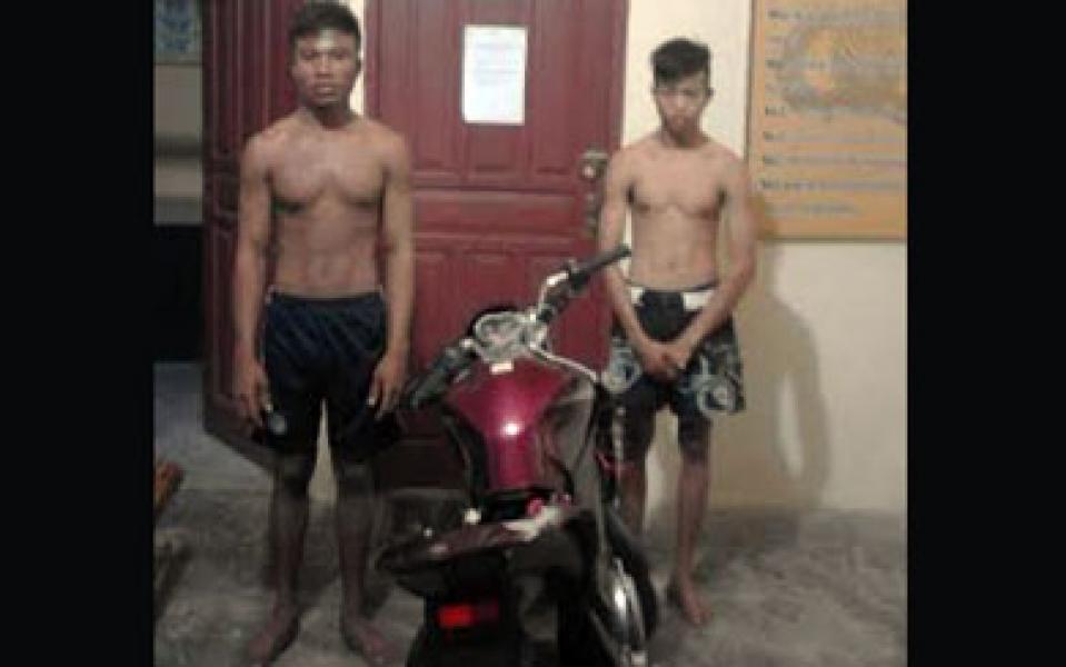 Polsek Rangsang Amankan 2 Pelaku Curanmor