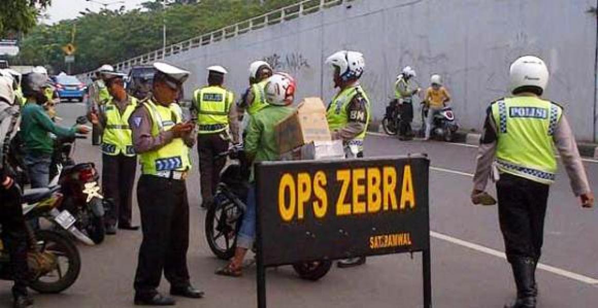 Puluhan Sepeda Motor dan 2 Mobil Pickup Terjaring Operasi Zebra Polsek Bangko