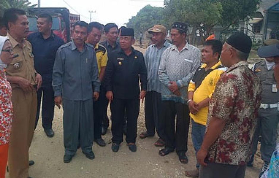 Resmikan Pembangunan  PPIDK di Desa Harapan Jaya,Bupati Mengaku Puas