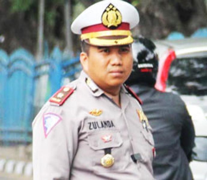 Sat Lantas Polresta Beri Penyuluhan ke Brimobda Riau