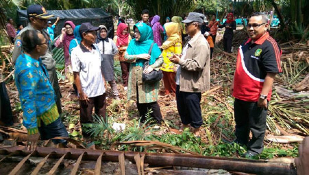 Soal Lahan dan Kasus Kebakaran, Kades dan Warga Tebing Tinggi Timur Curhat ke Bupati