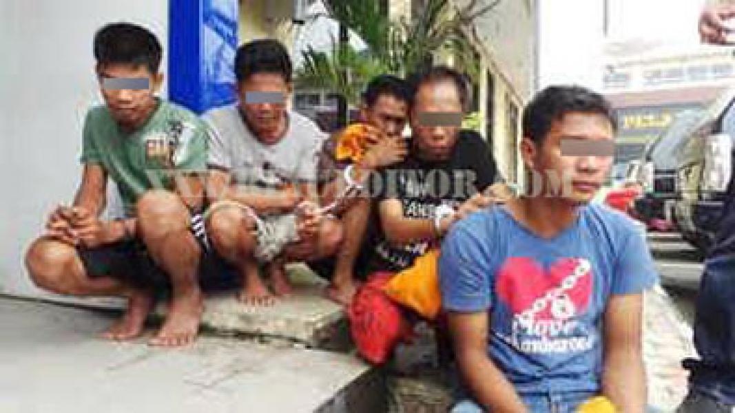 Tim Jatanras Polda Riau Bekuk Lima dari Sembilan Rampok Bersenpi di Kampar