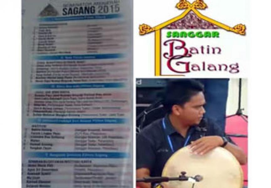 Untuk Ketigakalinya Sanggar Bathin Galang Masuk Nominasi Anugerah Sagang