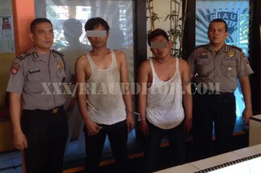 Usai Beraksi Dua Pelaku Jambret Ditangkap POM AU