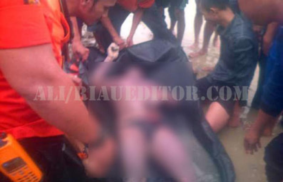 Warga Dusun Tua Kelayang Ditemukan Mengapung di Sungai Indragiri