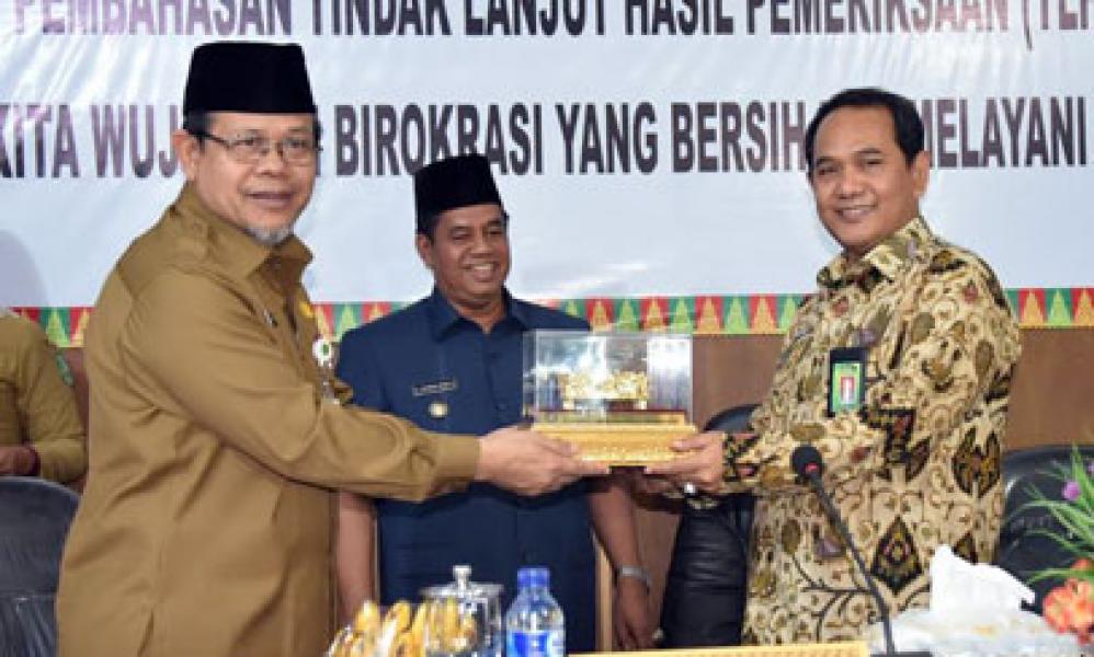 Wujudkan Tata Kelola Pemerintahan yang Baik Diperlukan Pengawasan Internal