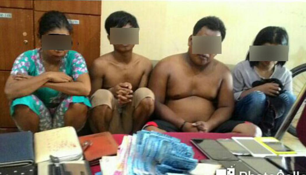 4 Kawanan Pencuri yang Beraksi di Pelalawan Expo Dibekuk Polres Pelalawan