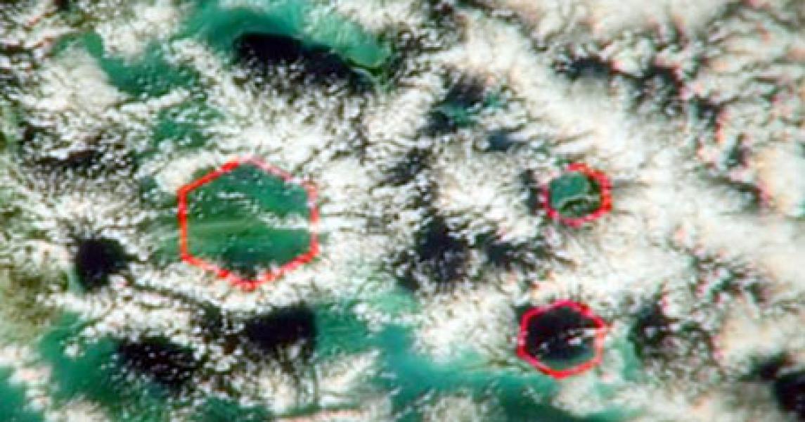 Awan Segi Enam Penyebab Kasus Misterius di Segitiga Bermuda