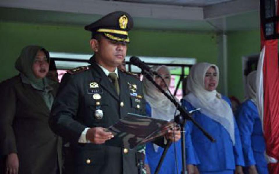 Dandim 0313/KPR Inspektur Upacara Peringatan Hari Kesaktian Pancasila