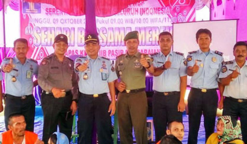 Danramil 02 Rambah Beri Materi Revolusi Mental dan Wawasan Kebangsaan di Lapas Pasir Pangaraian    