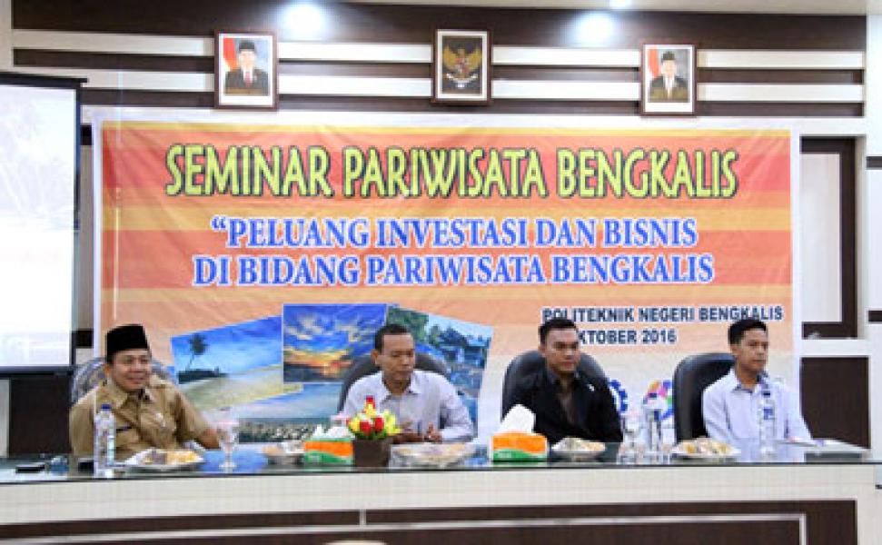Disparpora dan BEM Politeknik Negeri Bengkalis Gelar Seminar Pariwisata
