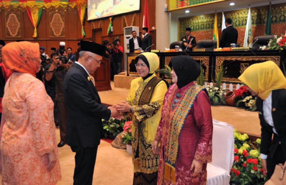 Gubri Harap Septina Primawati Dapat Jalin Kerja Sama dengan Pemprov‎ Riau
