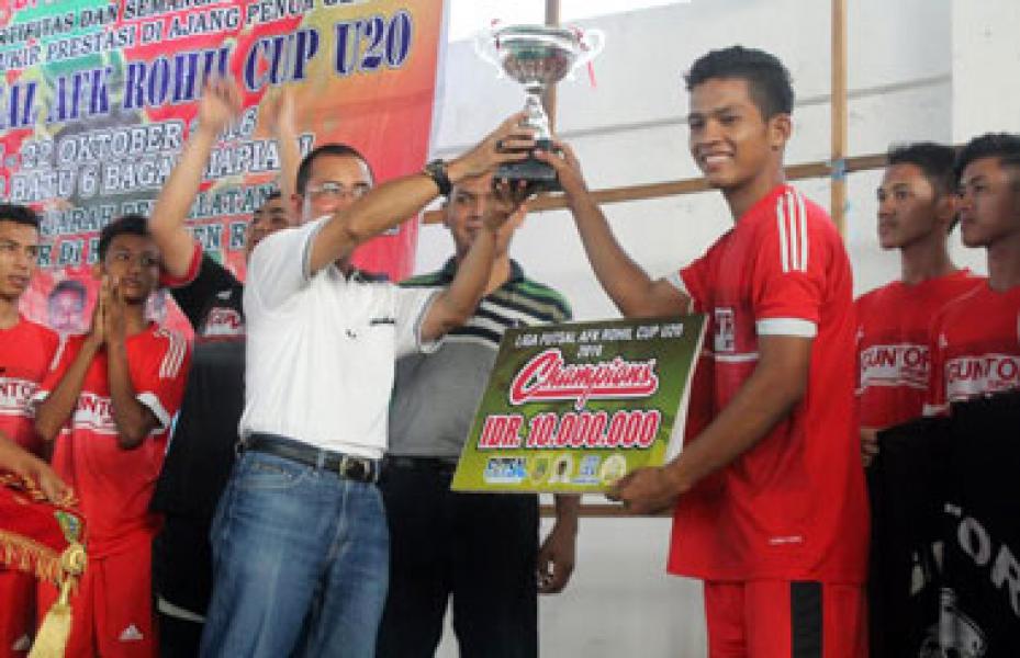 Guntor Sport Juara Liga Futsal Rohil