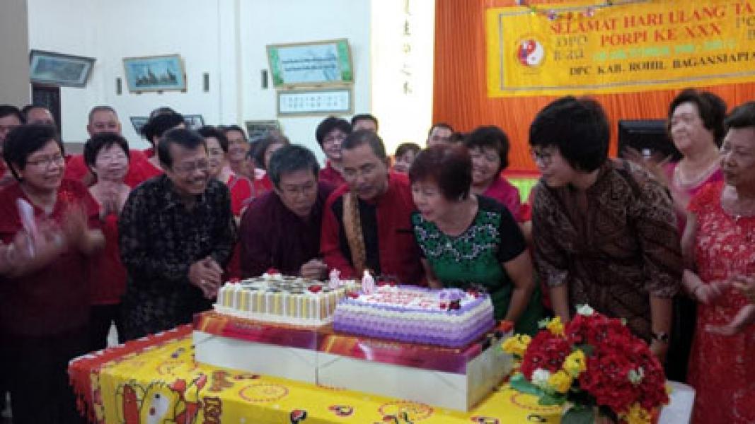 HUT PORPI Ke-XXX di Rohil Berlangsung Meriah