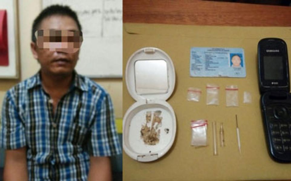 Hendak Transaksi, Pengedar Sabu di Ukui Dibekuk Polisi