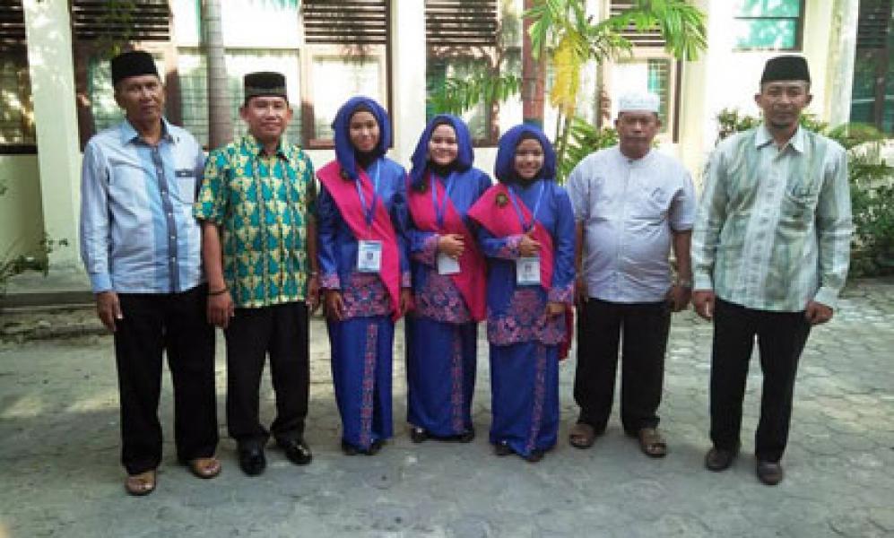 Hifdzil dan Syarhil Quran Remaja Putri Bengkalis Melaju Ke Final MTQ Ke-XXXV Riau