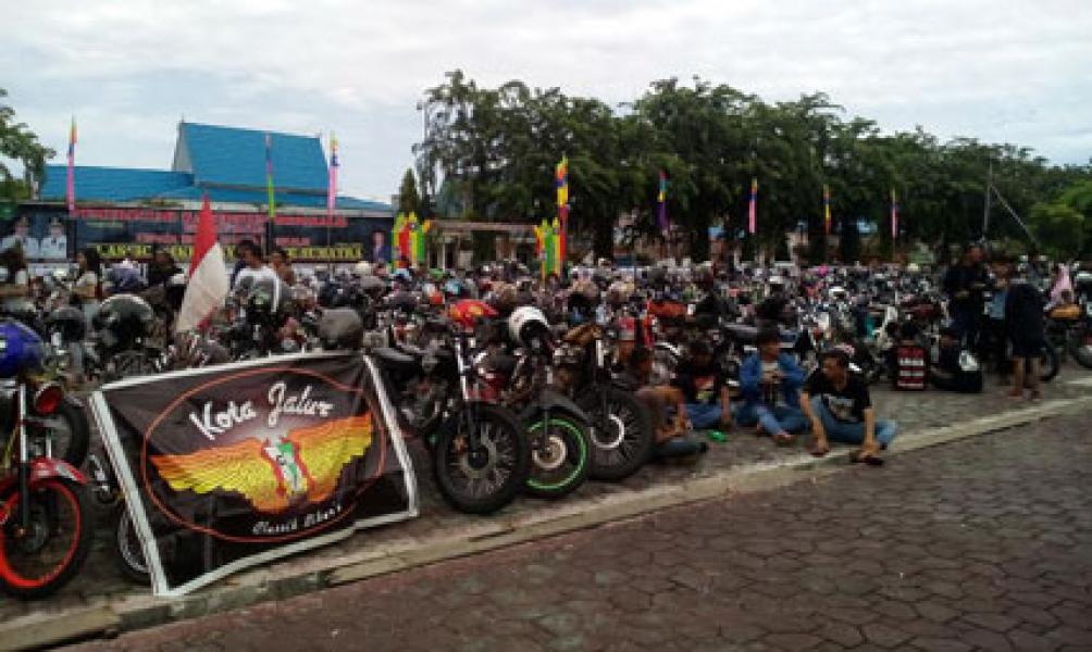 Kasmot Bengkalis Sukses Gelar Event “Classic Bike Day 2016“ Se Sumatera