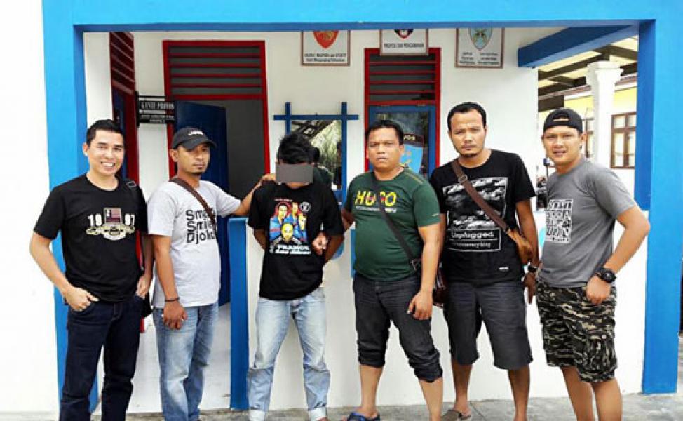 Larikan Anak Dibawah Umur, Pria Asal Sumbar Dibekuk Tim Opsnal Polsek Sungai Sembilan