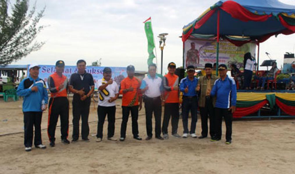 Lomba Mancing Dandim Fishing Club Kodim 0303/Bengkalis Diikuti Ribuan Peserta