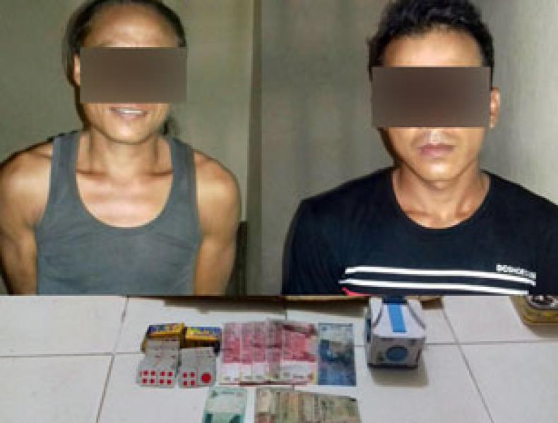 Main Judi QQ di Kebun, 2 Buruh Sawit Dicokok Polsek Pangkalan Kuras