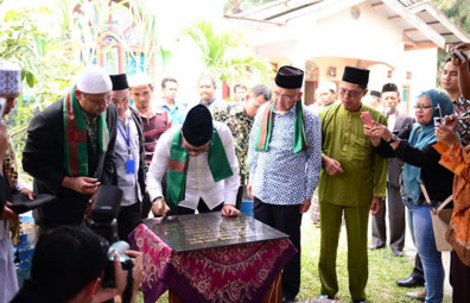 Menaker RI Kunjungi Ponpes Al Mujtahadah Pekanbaru