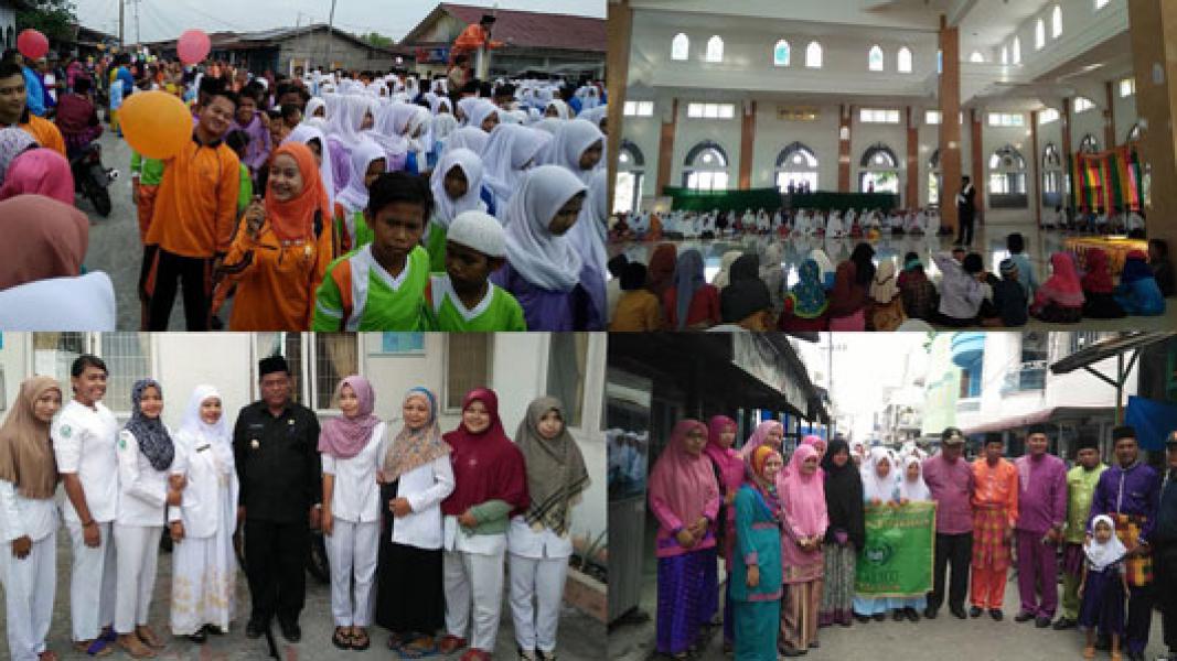 Meriahnya 1 Muharram di Palika, Wabup Isi Tablik Akbar dan Lepas Jalan Santai