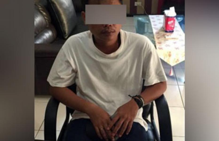 Miliki Uang Palsu, Oki Ditangkap Tim Opsnal Polsek Senapelan