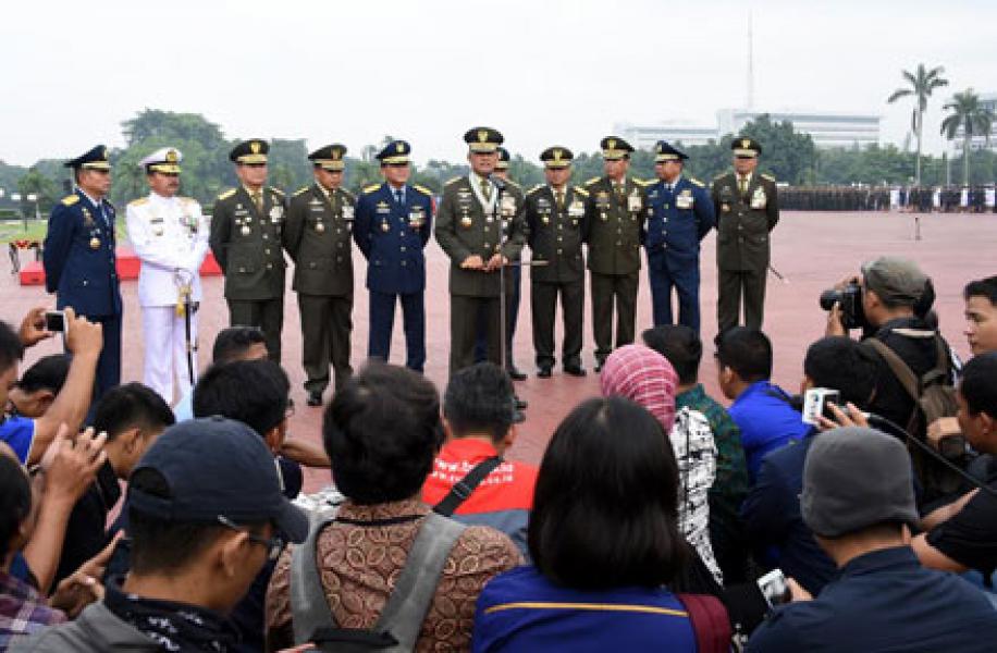 Panglima TNI: Kesejatian TNI Ada Bersama Rakyat