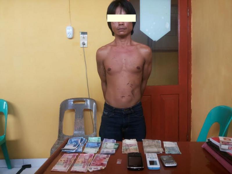 Pengedar Sabu di Panipahan Rohil Dibekuk di Rumahnya
