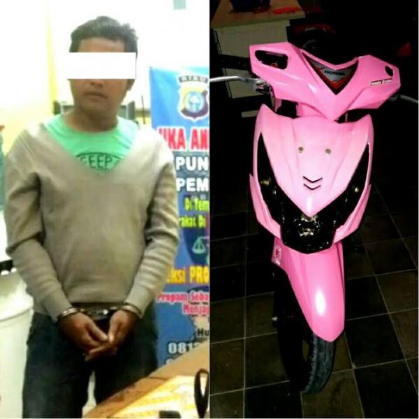 Polsek Kampar Kiri Ringkus Pelaku Penadah Sepeda Motor