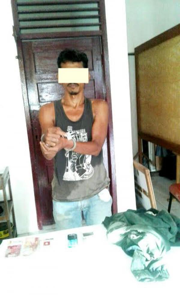 Polsek Tapung Hilir Tangkap Pelaku Narkoba Saat Akan Transaksi