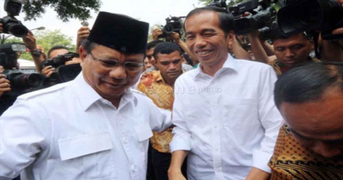 Prabowo: Jokowi Ringan, Punya Bakat Naik Kuda