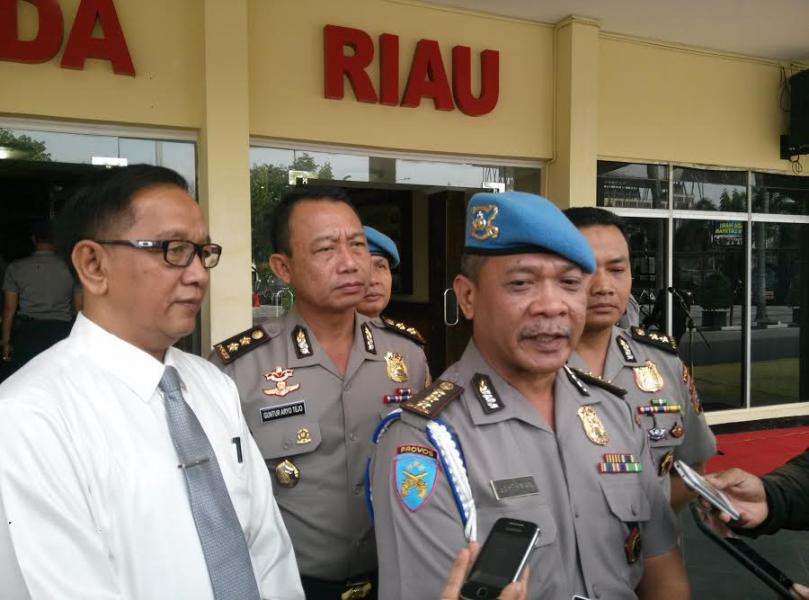 Propam Mabes Polri Lakukan Tes Urine Dadakan di Polda Riau