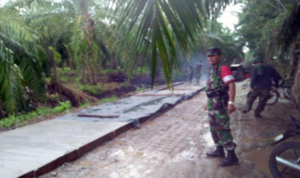 Sasaran TMMD Ke-97 Kodim Bengkalis Sudah Capai 81 Persen