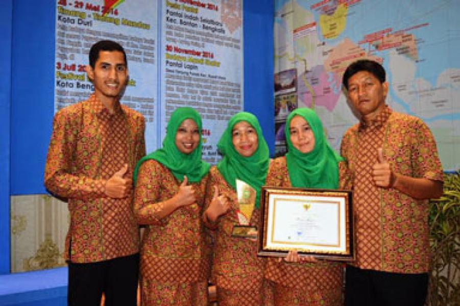 Stand Kabupaten Bengkalis Terbaik II pada Riau Expo 2016