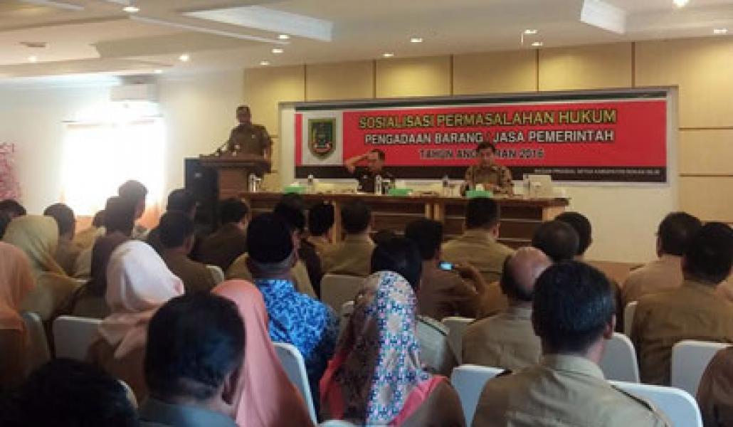 Tak Penuhi Aturan Alamat Tak Bisa Tidur, Bupati Ingatkan PA, KPA dan PPTK