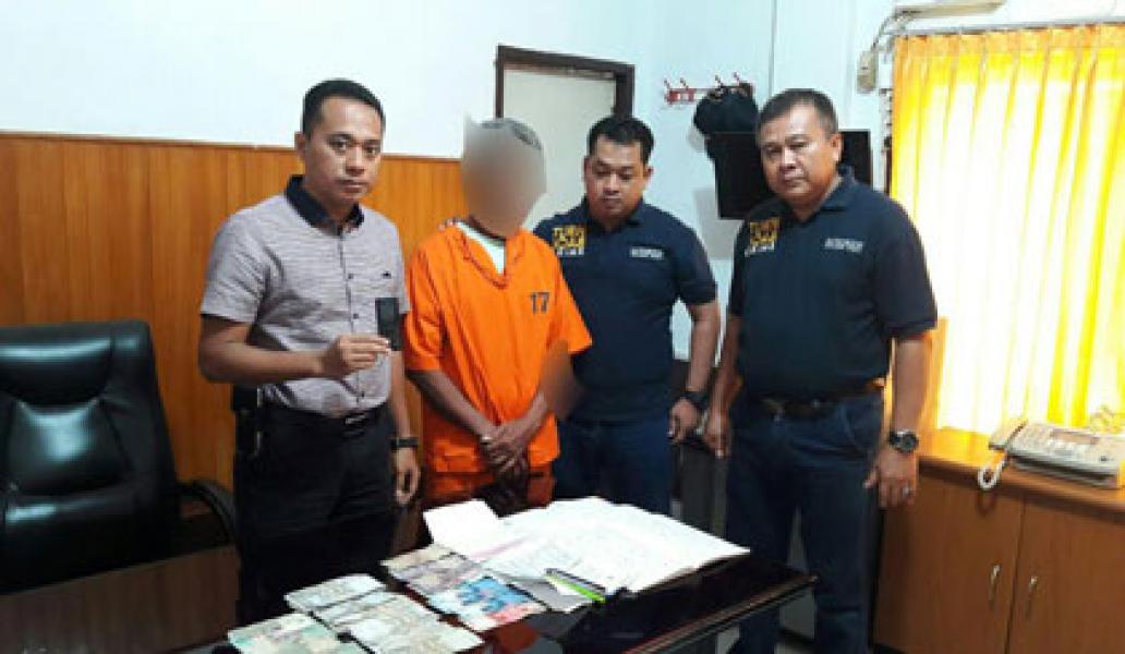 Tim Opsnal Satreskrim Polres Inhil Bekuk Seorang Penjual Judi Togel