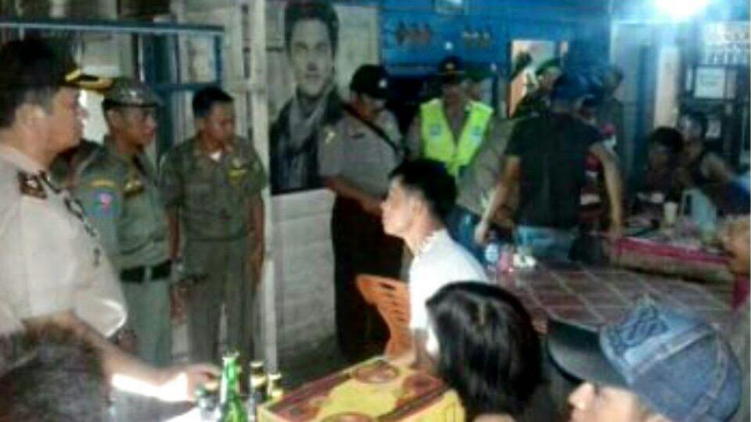 Antisipasi Penyakit Masyarakat, Tim Yustisi Terpadu Kampar Lakukan Razia di Sejumlah Lokasi 