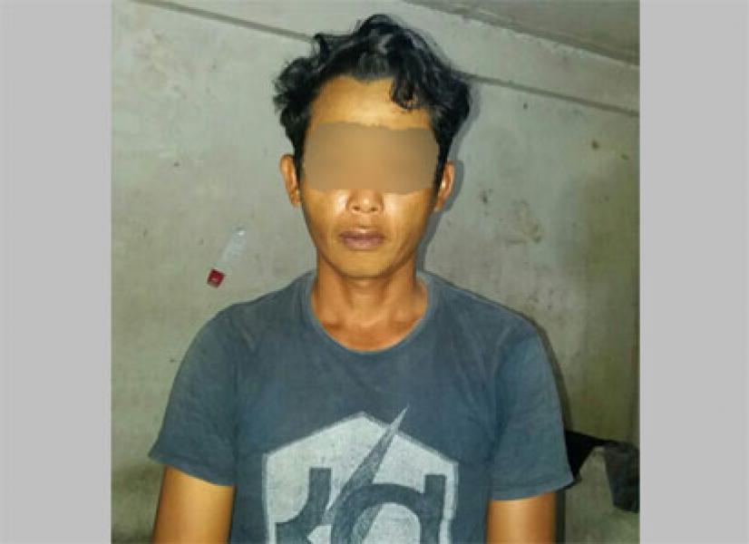 Bejat, Seorang Ayah Di Pancur Keritang Tega Hamili Anak Tirinya