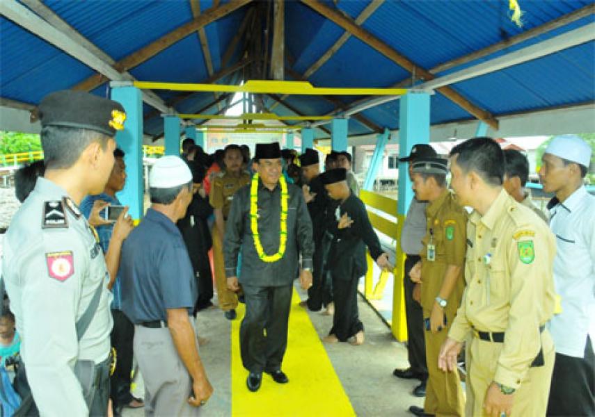 Bupati Wardan Ajak Masyarakat Concong Sukseskan Program Prioritas Pemkab Inhil