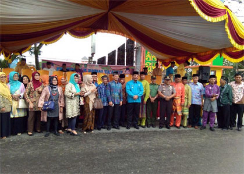 Danramil 01/Rengat Hadir Pawai Taaruf Dan Pembukaan MTQ Ke-47 Inhu
