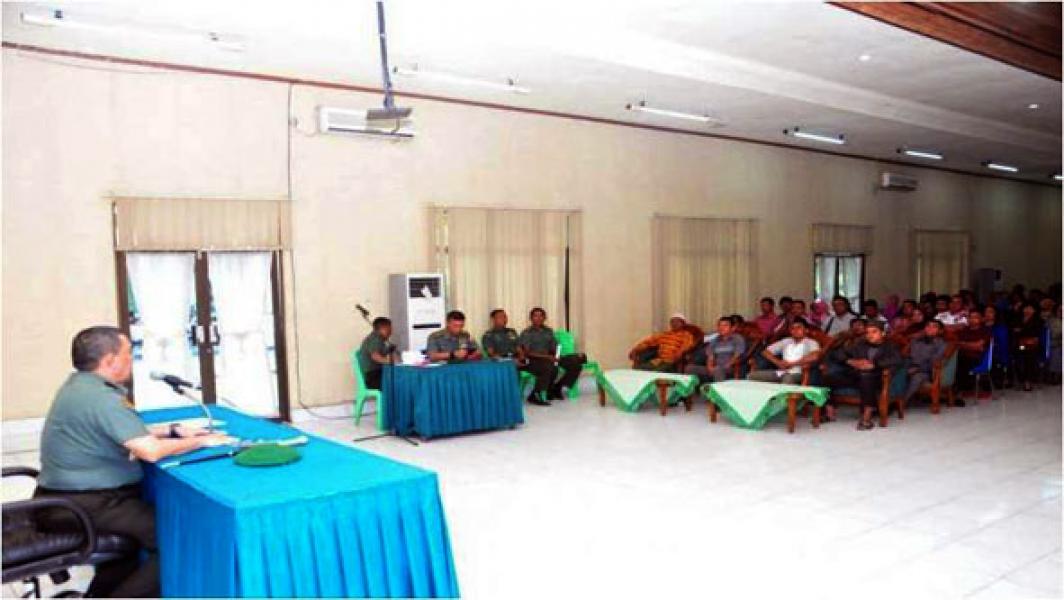 Danrem 031/Wirabima Ajak Putera Riau Masuk TNI