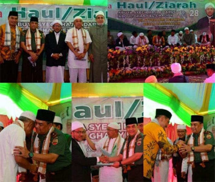 Danrem Edy Natar Nasution Ziarah ke Makam Leluhur di Rokan Hulu