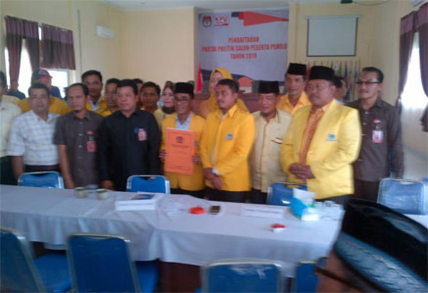 Golkar Kampar Siap Menangkan Andi Rahman Di Pilgubri 2018